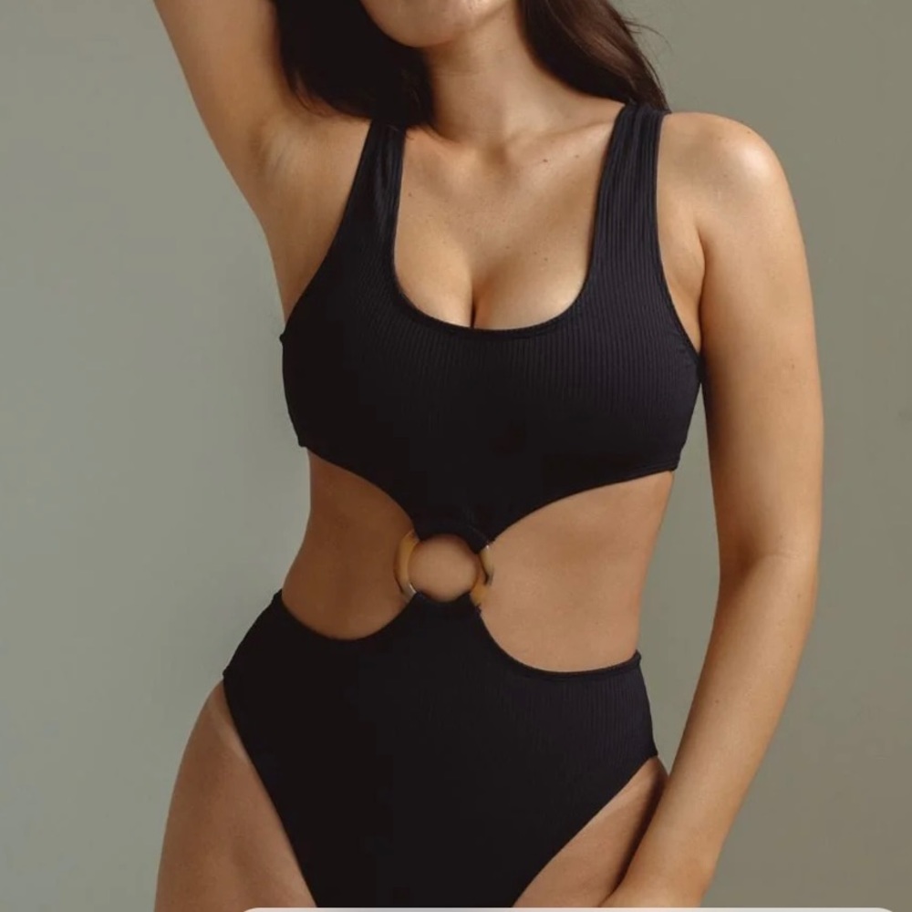 Montce Black One Piece Swimsuit with Sleek Design